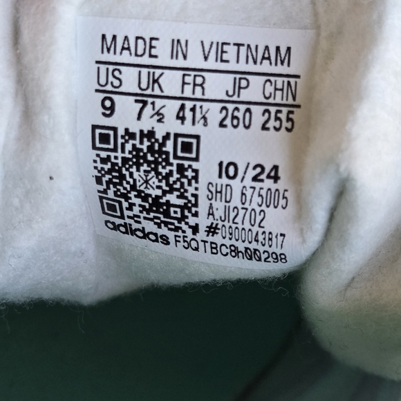 Adidas Originals Women's Gazelle Bold Platform Shoes Clear Mint Blue Stripe 9 - Picture 9 of 11